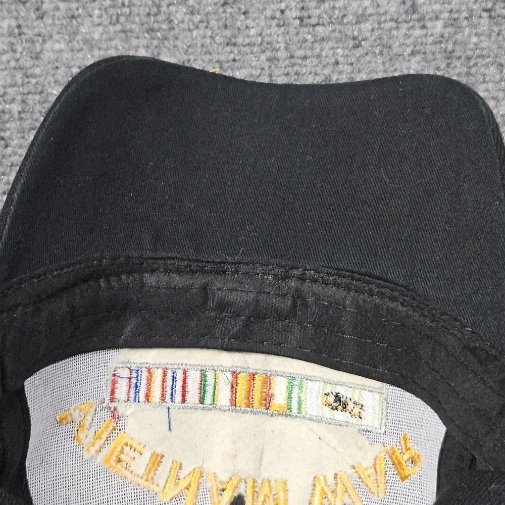 Vietnam War Veteran Hat Black Embroidered US Army Licensed Military US Army Cap